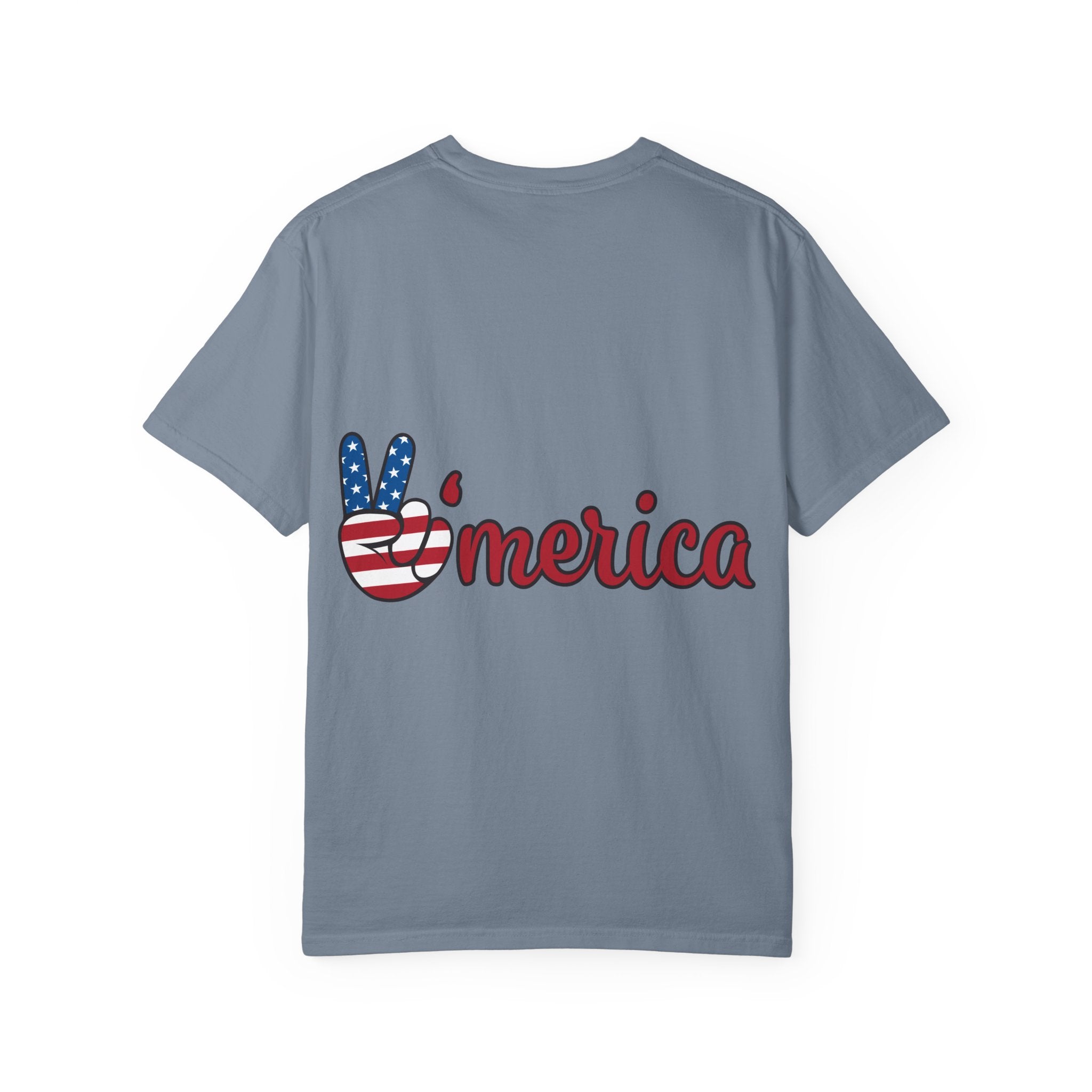 Patriotic 'LOVE' & '’Merica' Graphic T-Shirt – Fourth of July USA Tee
