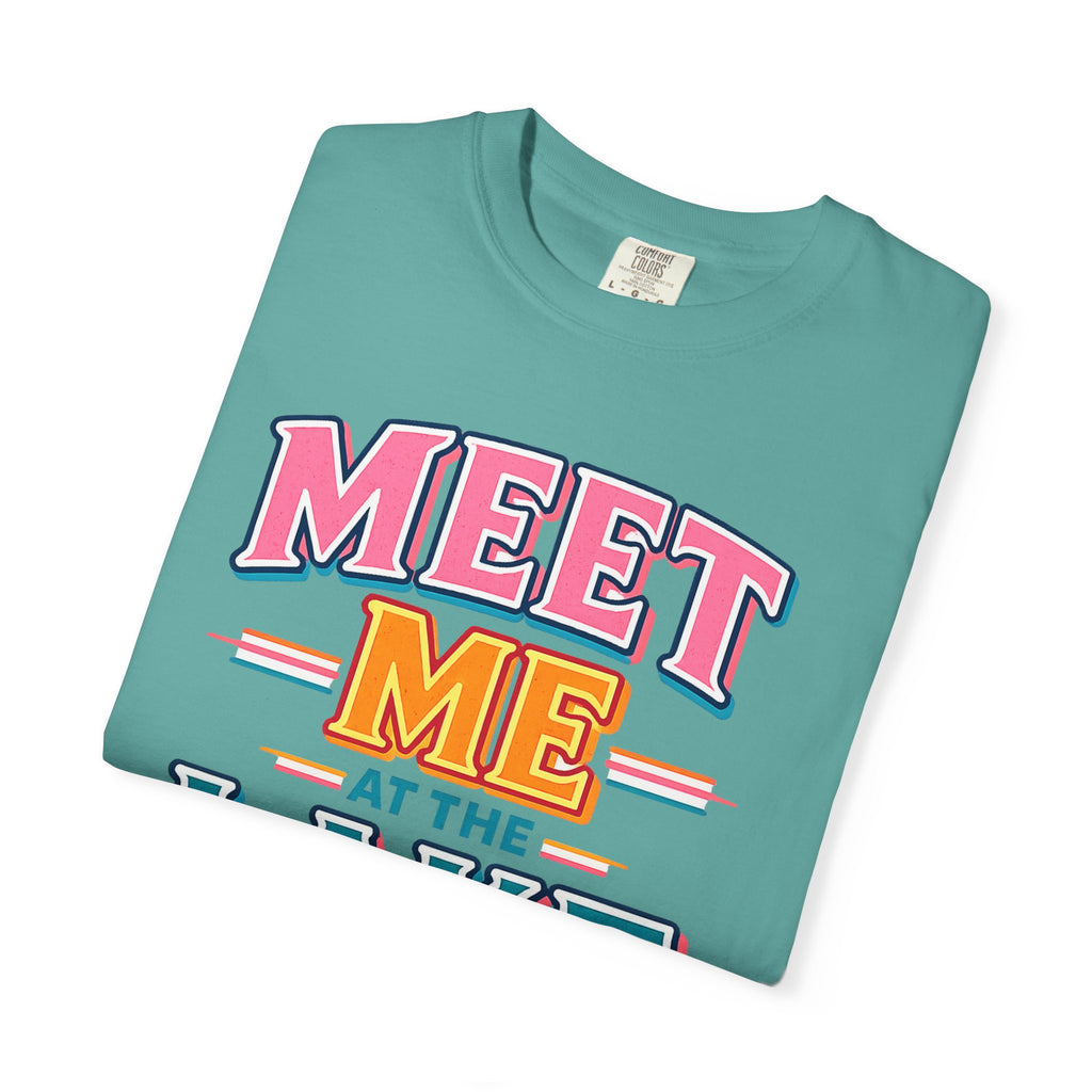 Meet Me at the Lake T-Shirt — Vintage Lakeside Sunset Graphic Tee