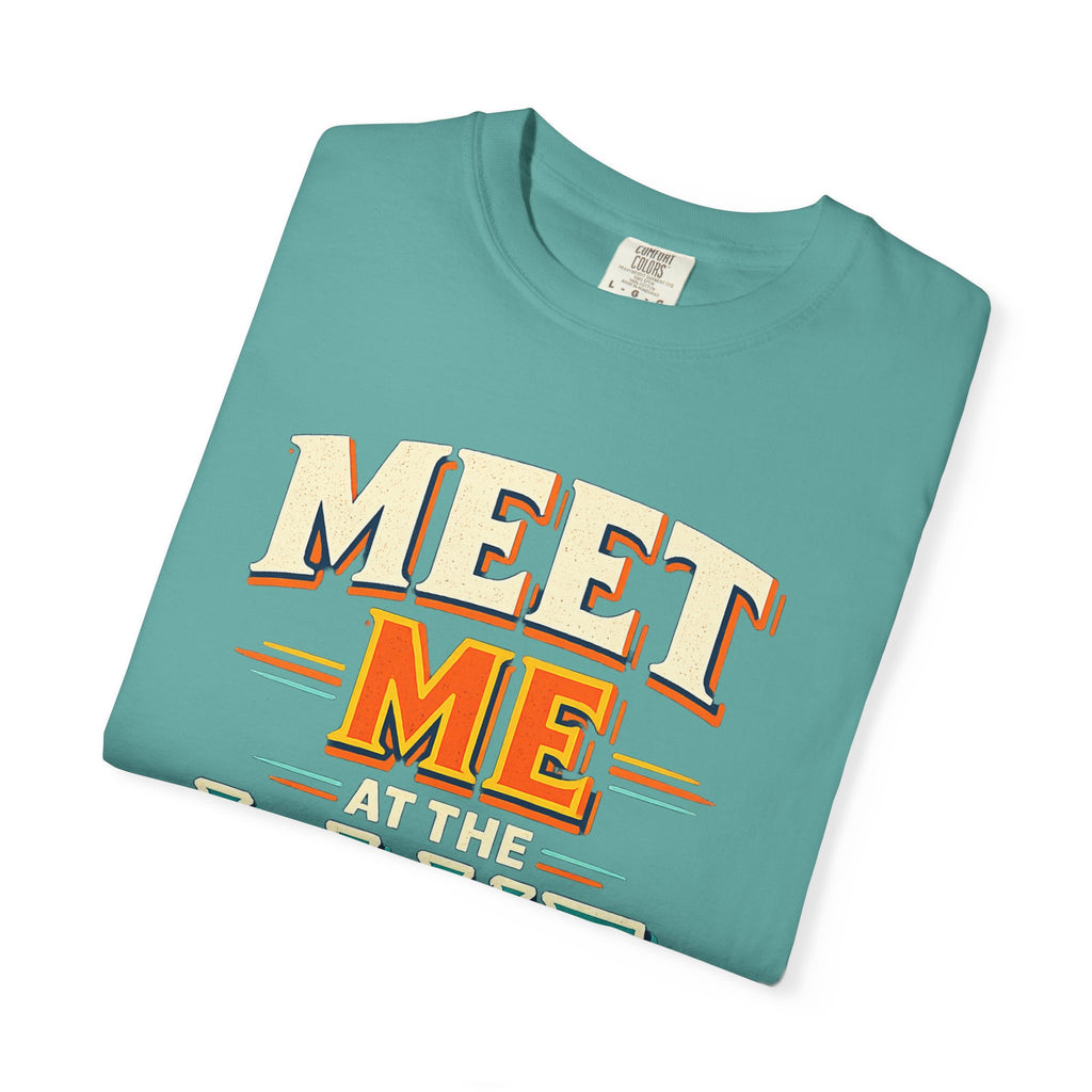 Meet Me at the Lake T-Shirt — Vintage Sunset Lake Graphic Tee